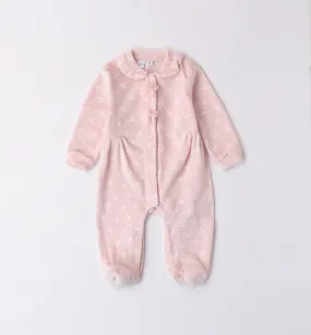 Winter Baby Girl Romper