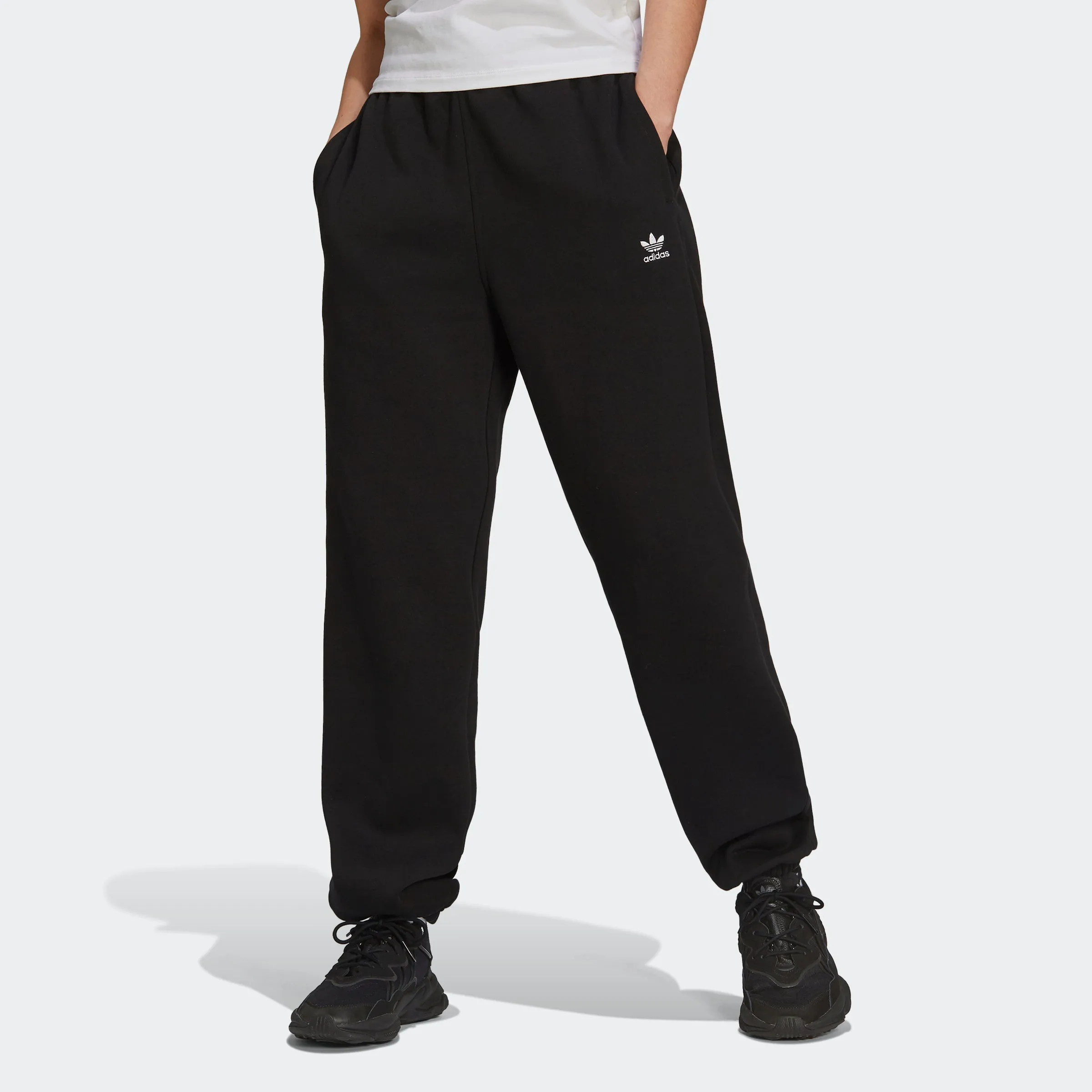 Women's adidas Originals Adicolor Essentials Fleece Joggers Black