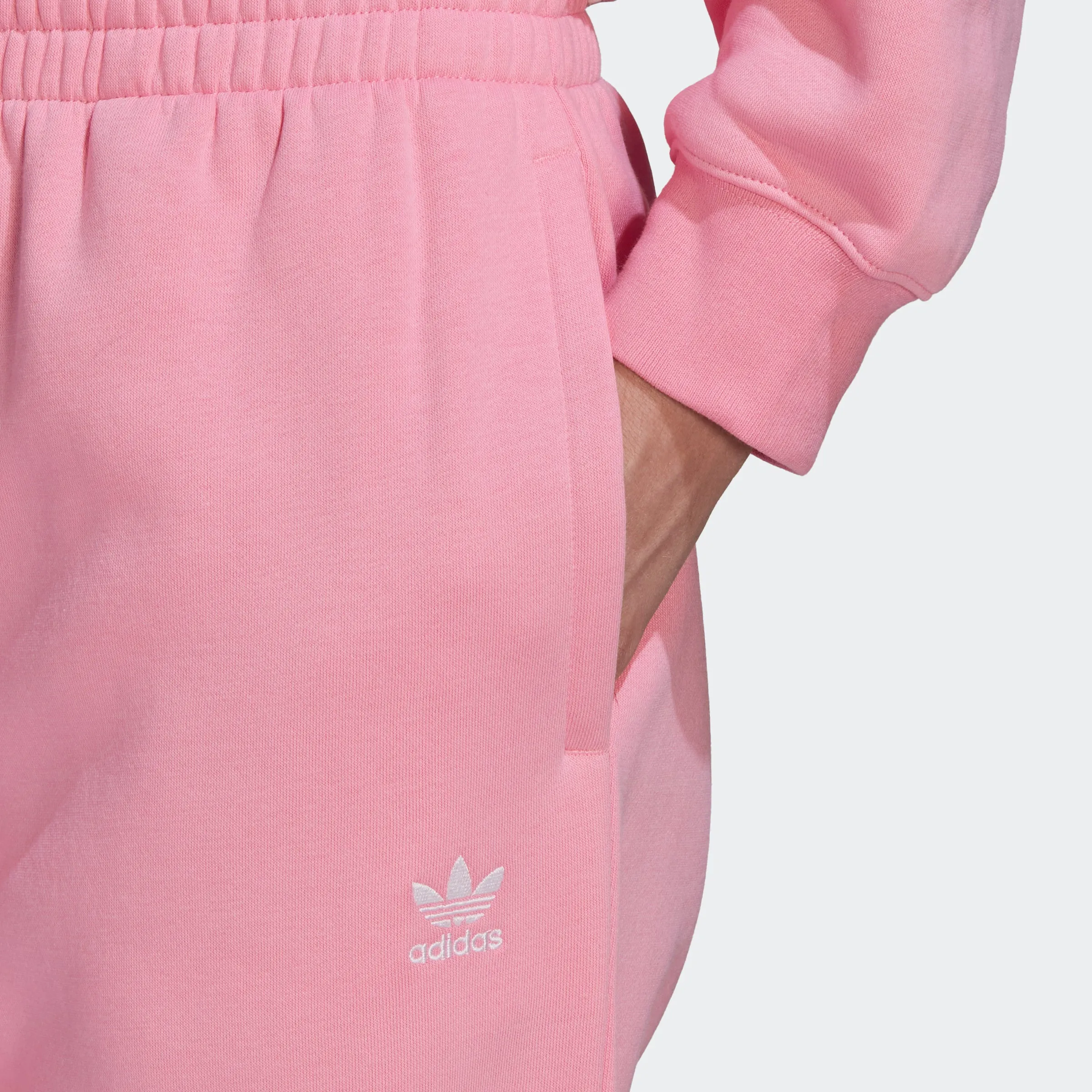 Women's adidas Originals Adicolor Essentials Fleece Joggers Bliss Pink