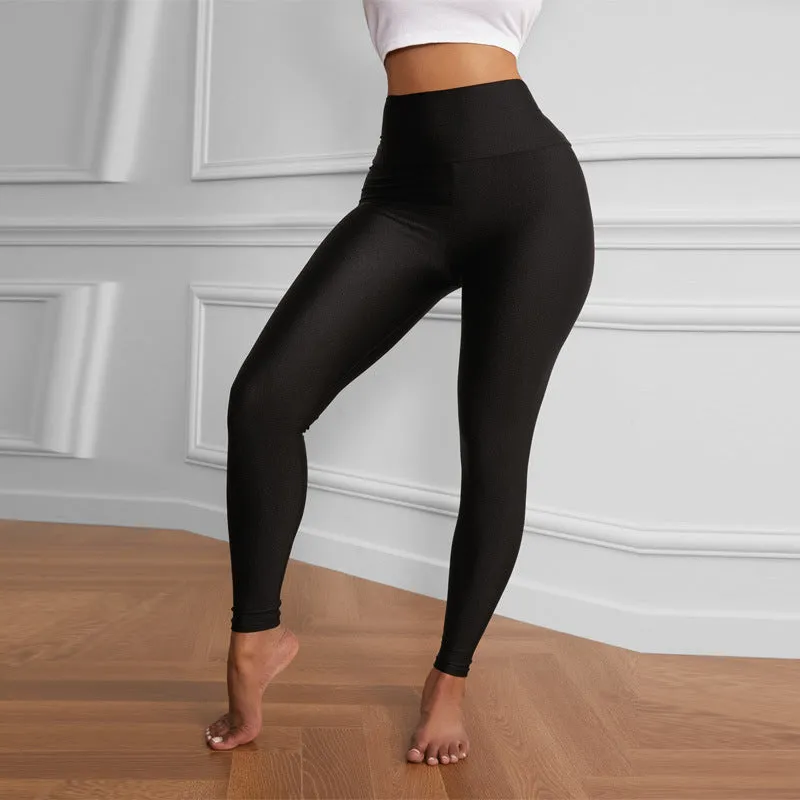 Women's Solid Color Slim Fit Leggings