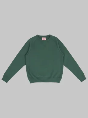 Wonder Looper Pullover Crewneck 701gsm Double Heavyweight French Terry Green