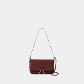 Zadig & Voltaire  Rock Nano Shoulder Bag - Zadig & Voltaire - Leather - Bordeaux