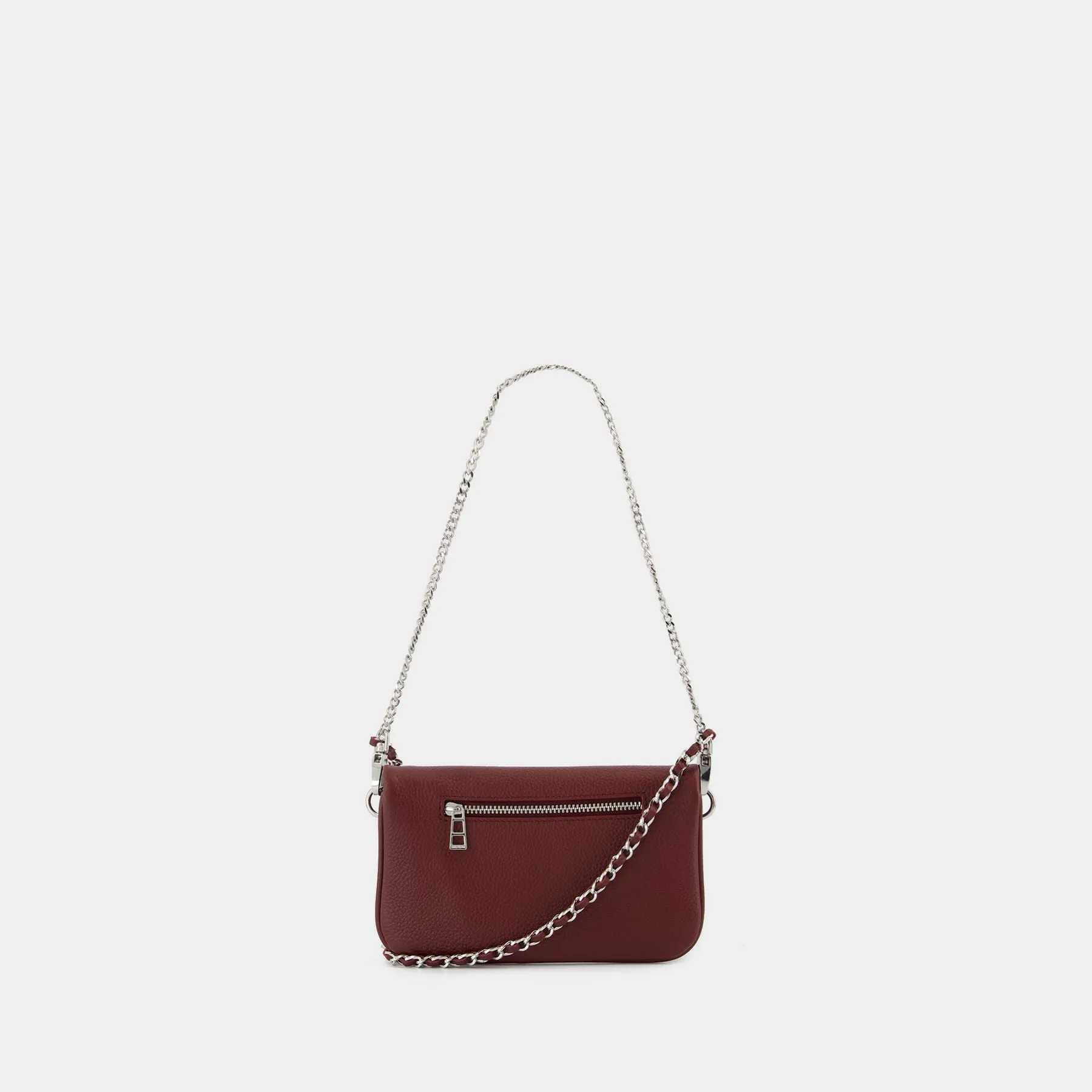 Zadig & Voltaire  Rock Nano Shoulder Bag - Zadig & Voltaire - Leather - Bordeaux