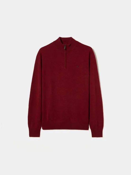 Zip-up jumper